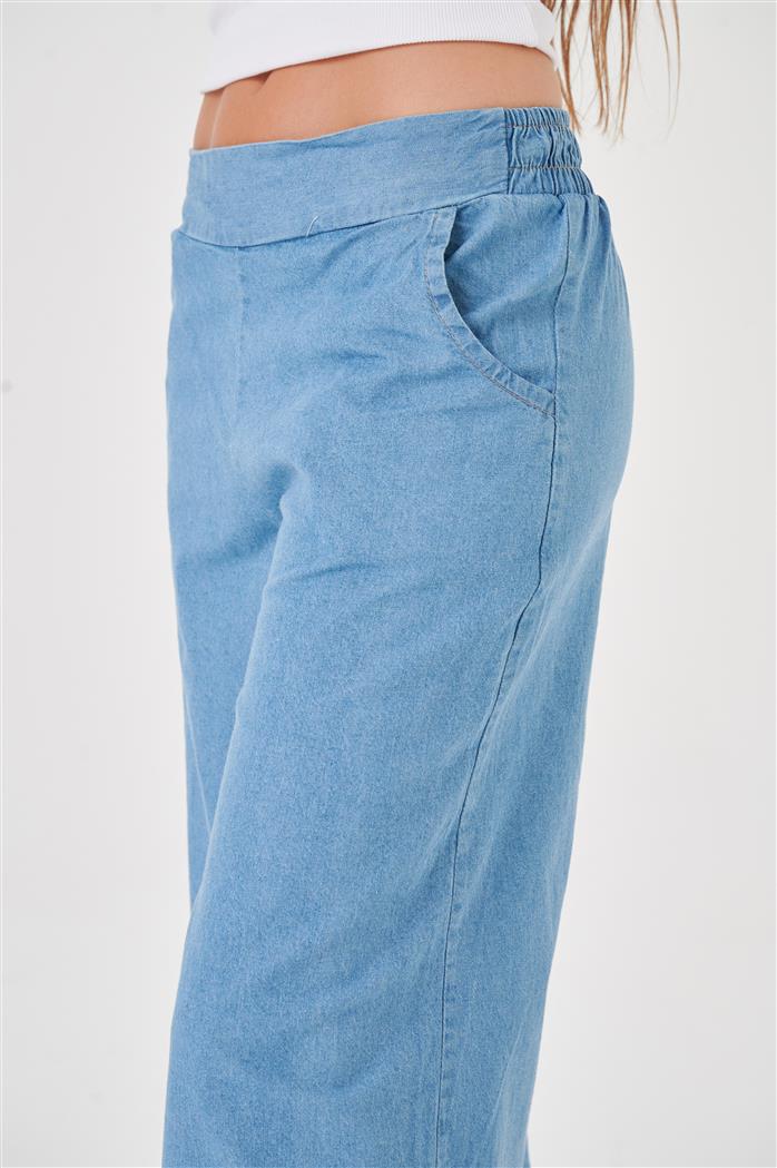 Maxi Palazo Denim Light Blue