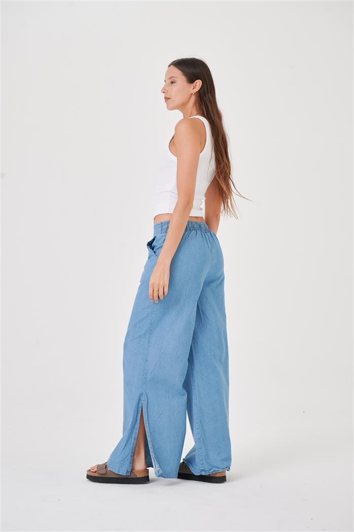 Maxi Palazo Denim Light Blue