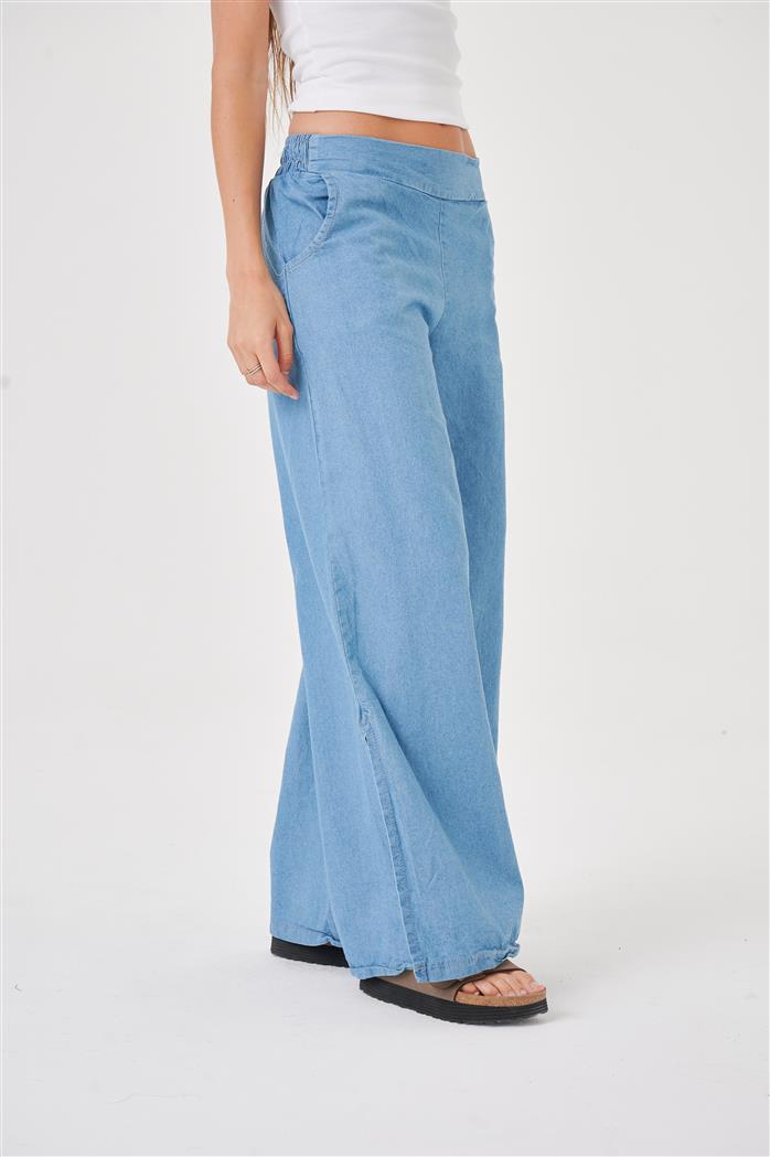 Maxi Palazo Denim Light Blue