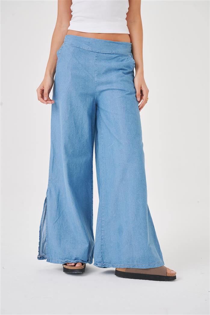 Maxi Palazo Denim Light Blue