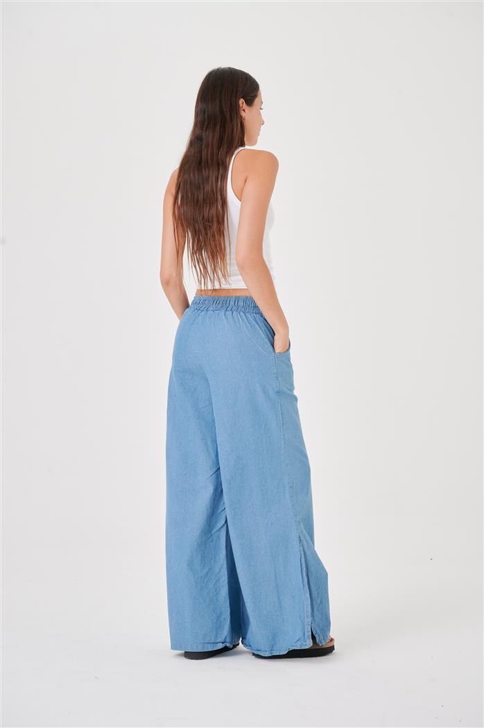 Maxi Palazo Denim Light Blue