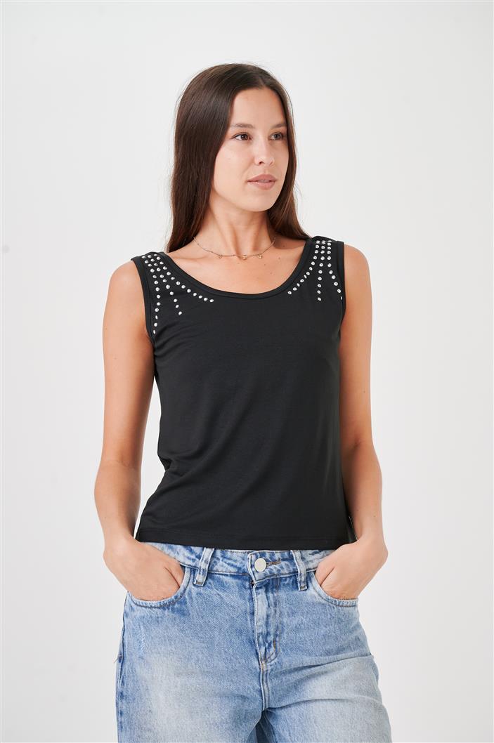 Musculosa Vigue Modal con Tachas 