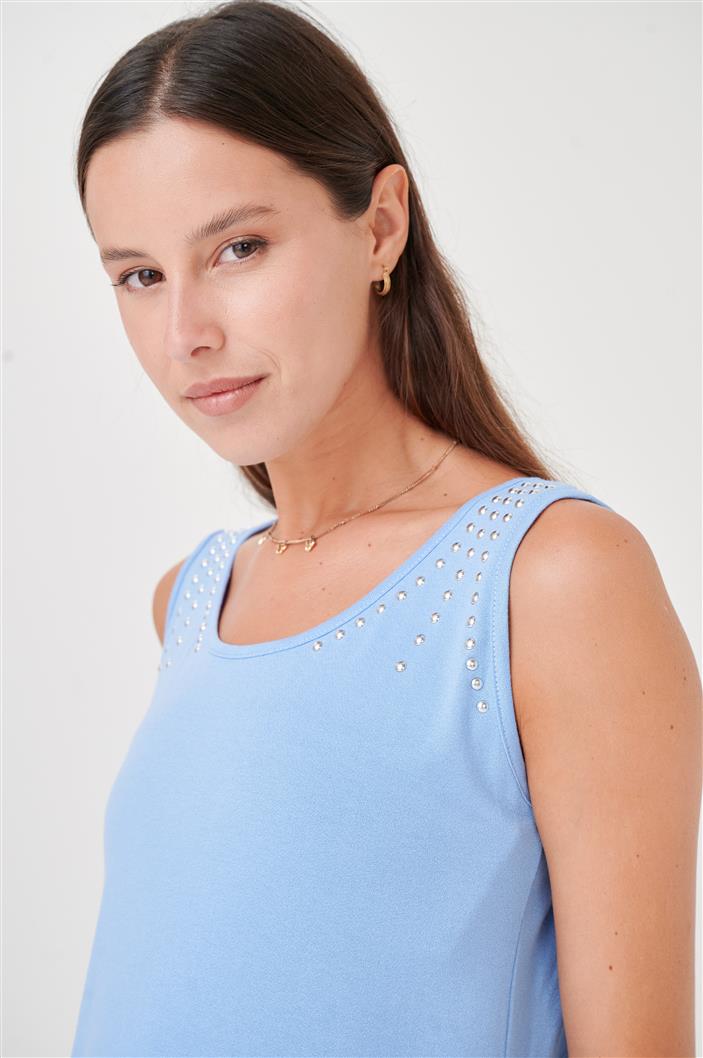 Musculosa Vigue Modal con Tachas 