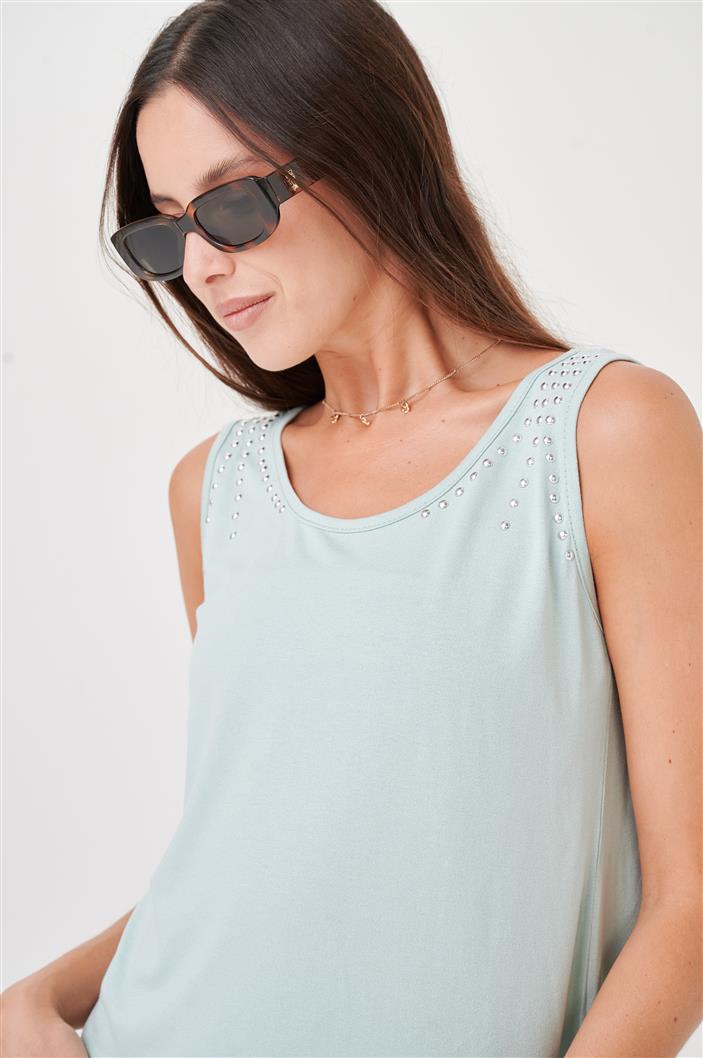 Musculosa Vigue Modal con Tachas 