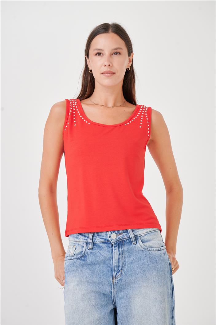 Musculosa Vigue Modal con Tachas 