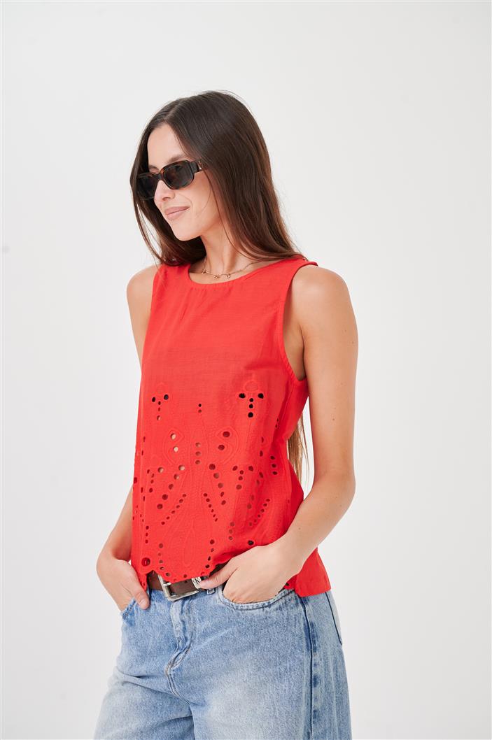 Musculosa Mercy Broderie GU113