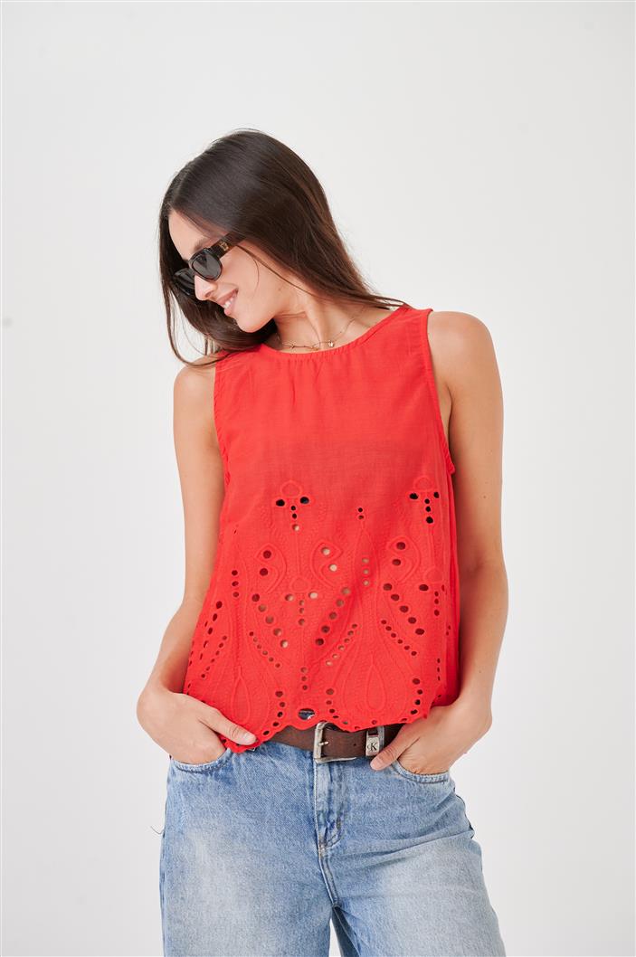 Musculosa Mercy Broderie GU113