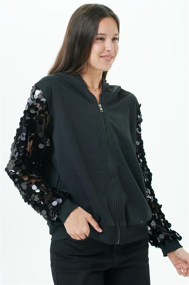 Campera Steffy Algodon con Lentejuelas GUK2155