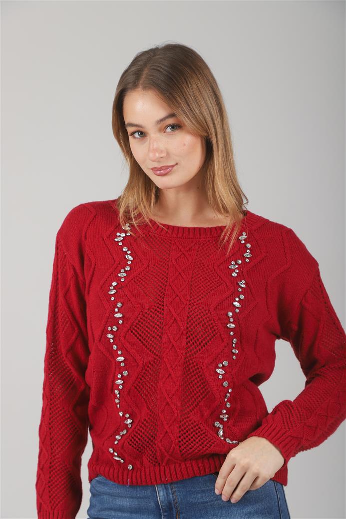 Sweater Valentina Tejido c/ piedras GUL664