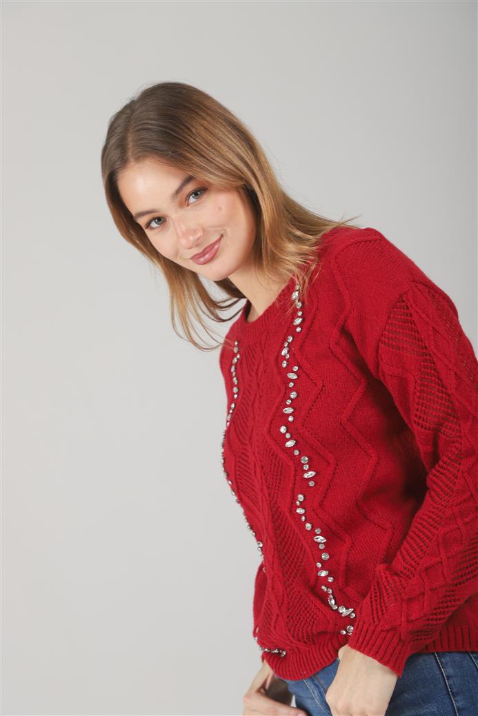 Sweater Valentina Tejido c/ piedras GUL664