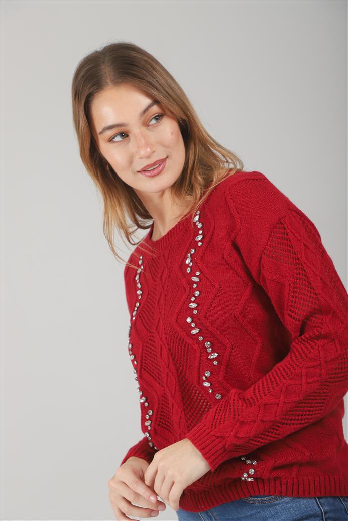 Sweater Valentina Tejido c/ piedras GUL664