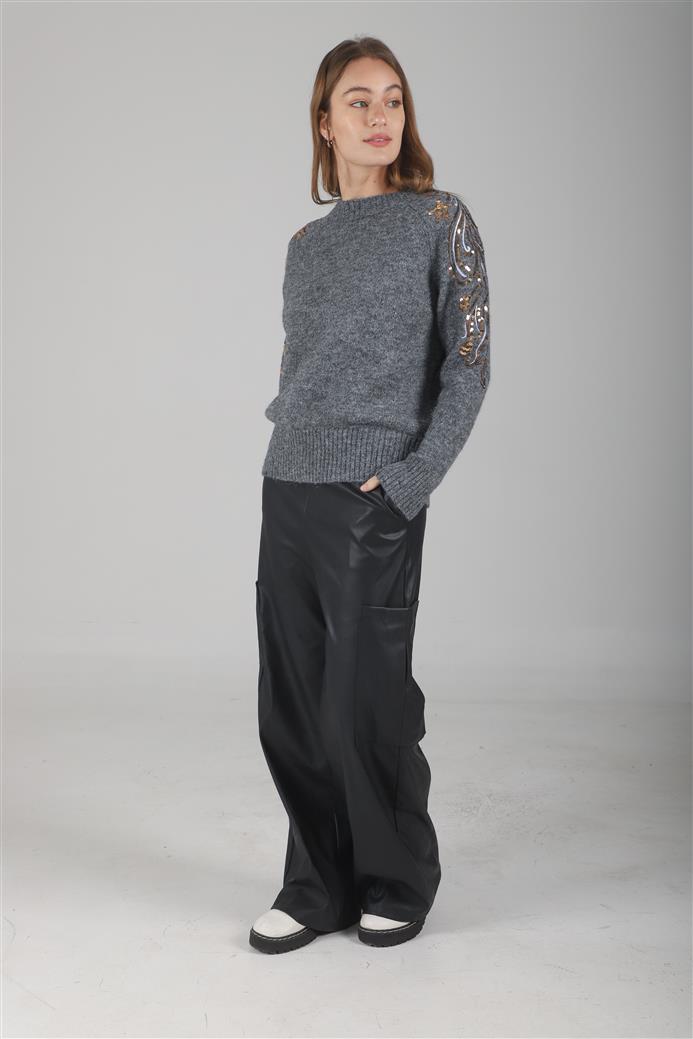 Sweater Vitro Bordado c/ Lentejuelas GUL671