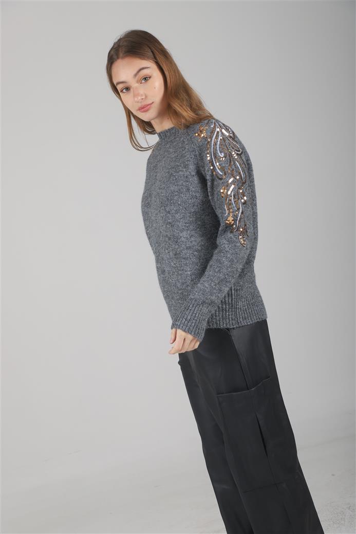Sweater Vitro Bordado c/ Lentejuelas GUL671