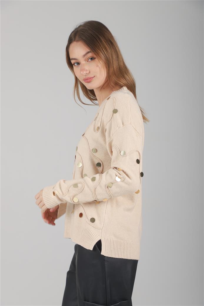 Sweater Pelican Bremer c/ Bordado y Aplique GUL678