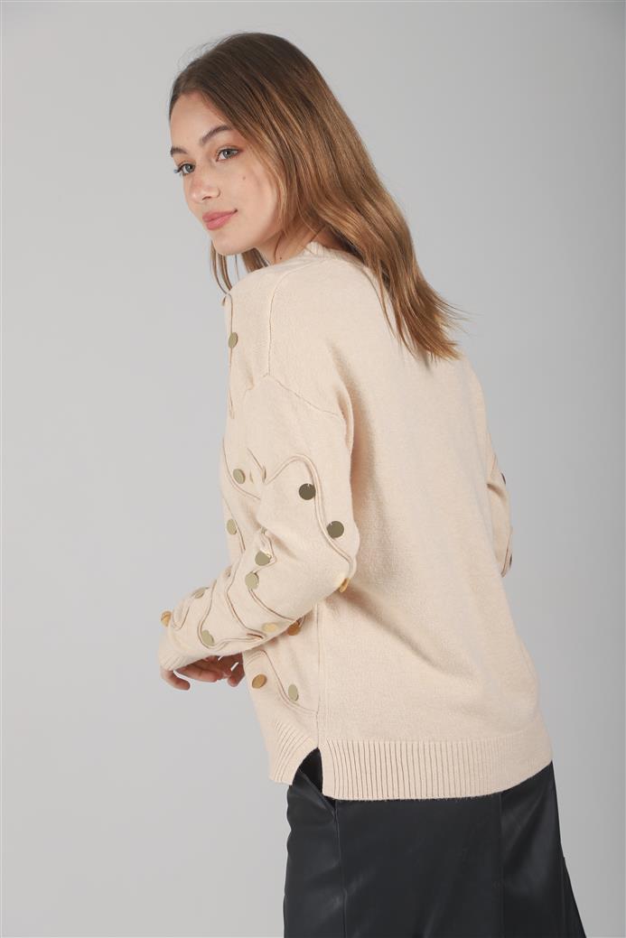 Sweater Pelican Bremer c/ Bordado y Aplique GUL678