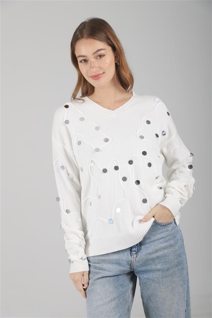 Sweater Pelican Bremer c/ Bordado y Aplique GUL678