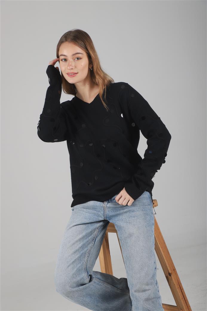Sweater Pelican Bremer c/ Bordado y Aplique GUL678