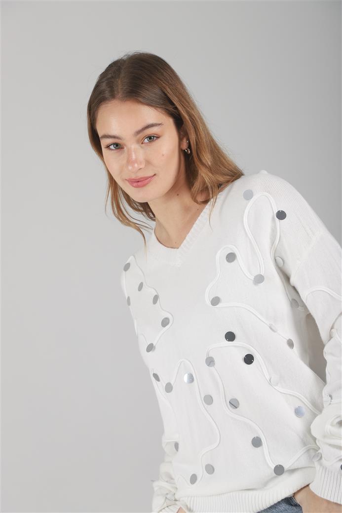 Sweater Pelican Bremer c/ Bordado y Aplique GUL678